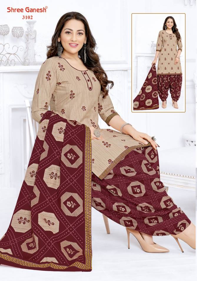 Shree Ganesh Palak 1 Casual Daily Wear Cotton Printed Dress Material Collection